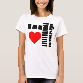 Super Zoete Hart T-Shirt