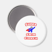 Super zwemcoach magneet (Voorkant / Achterkant)