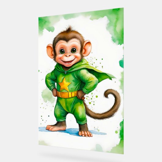 Superaffe Acryl Bord (Hoek)