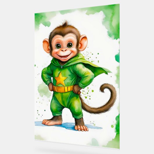 Superaffe Acryl Bord (Hoek)