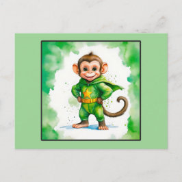 Superaffe Feestdagenkaart