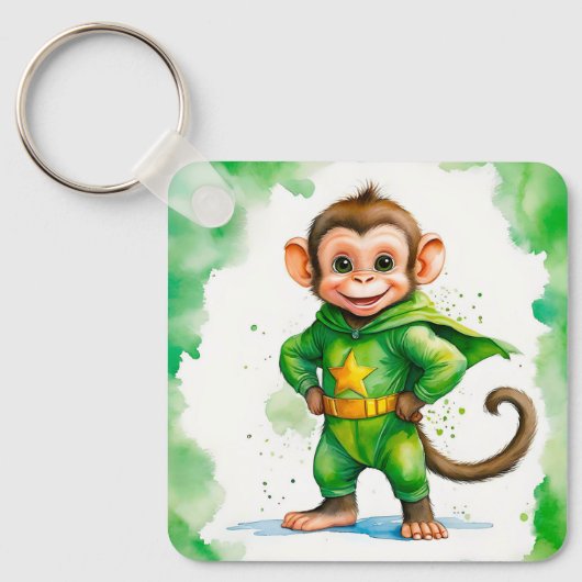 Superaffe Sleutelhanger (Voorkant)