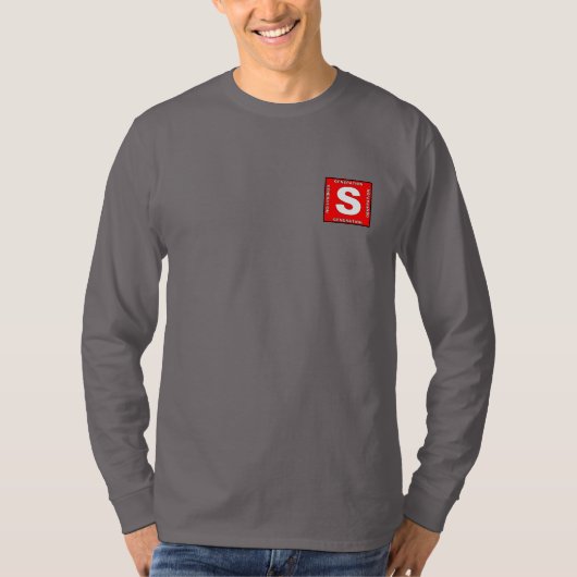 SUPERAGER T-shirt voor volwassenen (Voorkant)