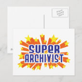 Superarchivist Briefkaart (Voorkant / Achterkant)