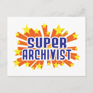 Superarchivist Briefkaart