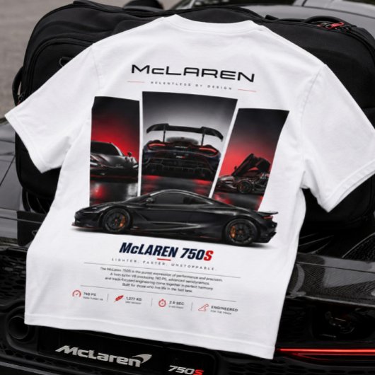 Superauto grafische T-shirt