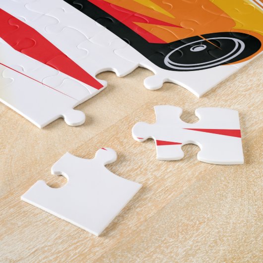 Superauto Legpuzzel (Zijkant)