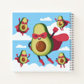superavocado notitieboek (Achterkant)