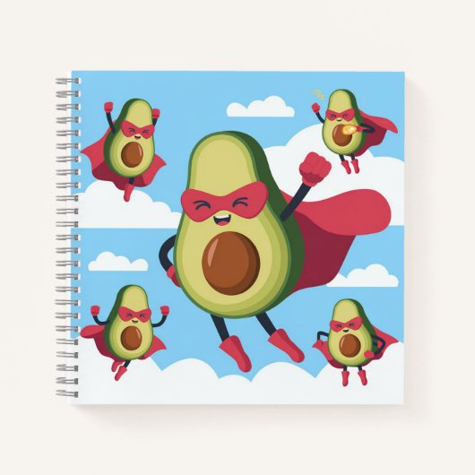 superavocado notitieboek (Voorkant)