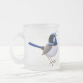 Superb Fairy Wren Frosted Mok (Links)