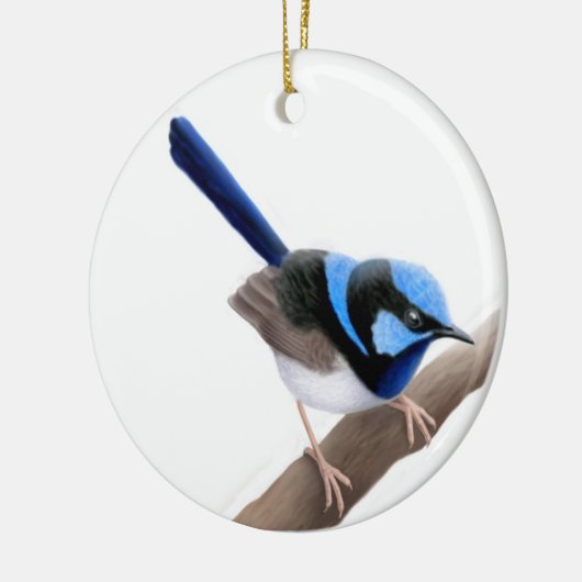 Superb Fairy Wren Ornament (Links)