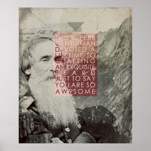 Superb Gentleman Poster (Voorkant)