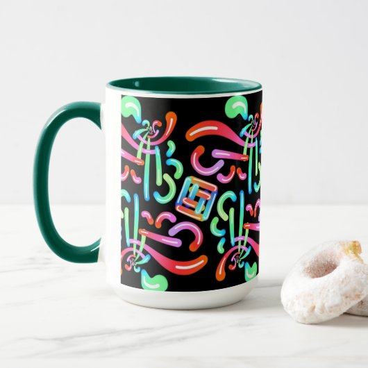 Superb High Quality MUG JIMETTE DESIGN Mok (Met donut)