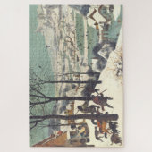 Superb "Hunters in the Snow" Pieter Bruegel 1565, Legpuzzel (Verticaal)