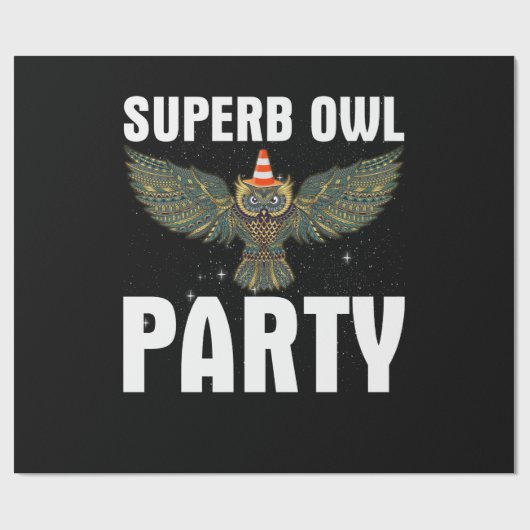 Superb Owl Party What We Do in the Shadows Classic Cadeaupapier (Vlak)