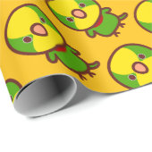 Superb parrot cadeaupapier (Rol Hoek)