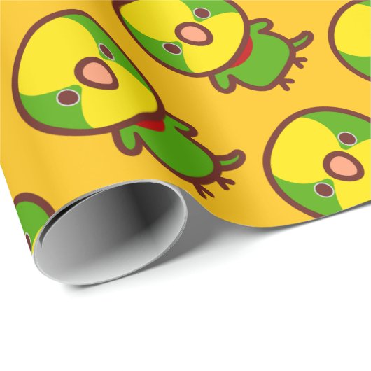 Superb parrot cadeaupapier (Rol Hoek)