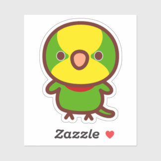 Superb parrot sticker
