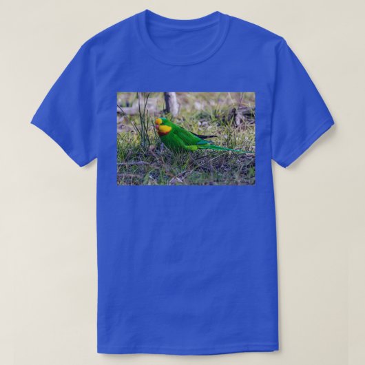 Superb Parrot T-shirt (Design voorkant)