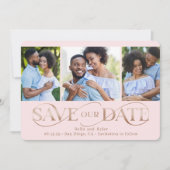 Superb Swirl 3 foto's Sla de datum Kaart (Voorkant)