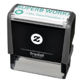 "SUPERB WORK!" Leraar Rubber Stamp Zelfinktende Stempel (Product)