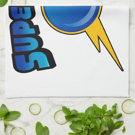 Superbad bowlingteam handdoek (Gevouwen)