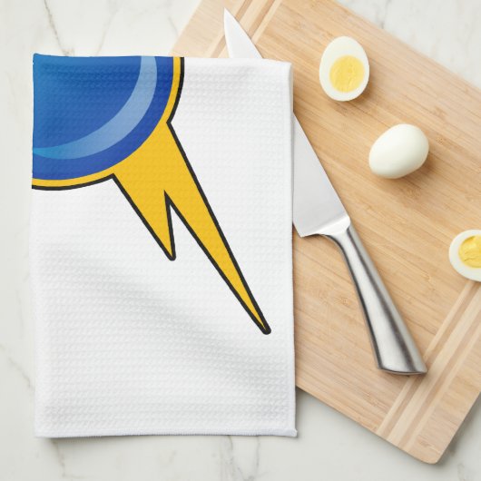 Superbad bowlingteam handdoek (Quarter Fold)