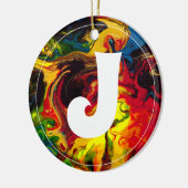 Superball Monogram Keramisch Ornament (Links)