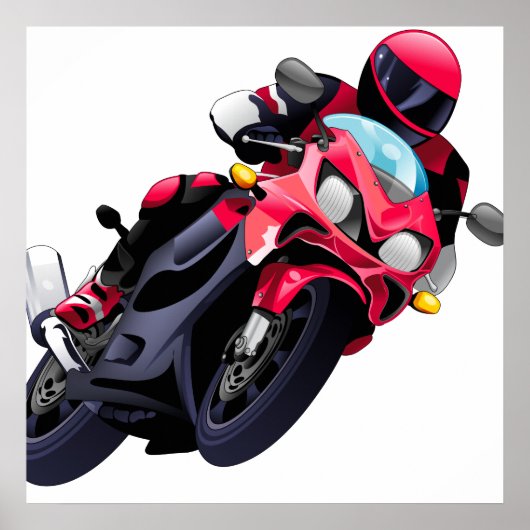 Superbike Poster (Voorkant)