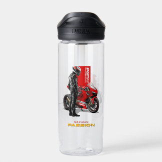 Superbike Racing Maximum Passie Biker Grafisch 20L Waterfles