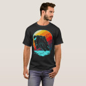 Superbike Retrostijl T-shirt (Voorkant volledig)