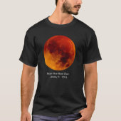 Superblauwe bloedmaan 2018 t-shirt (Voorkant)