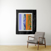 Superbloemen | Landschap Surreal Poppies Wandkleed (In situ)