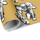 SUPERBOWfootball player062 player1062 player playe Cadeaupapier (Rol Hoek)