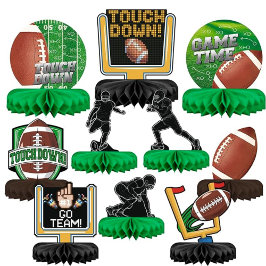 superbowl Football Party Supplies Papieren Bordje
