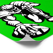 SUPERBOWL football player062 player players sport Poster (Hoek)