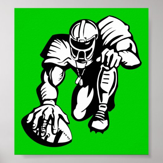 SUPERBOWL football player062 player players sport Poster (Voorkant)