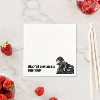 Superbowl servetten