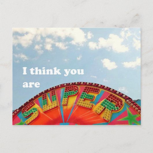 Superbriefkaart Briefkaart (Voorkant)