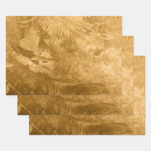 superbruin grunge patroon voor textiel inpakpapier vel (Set)