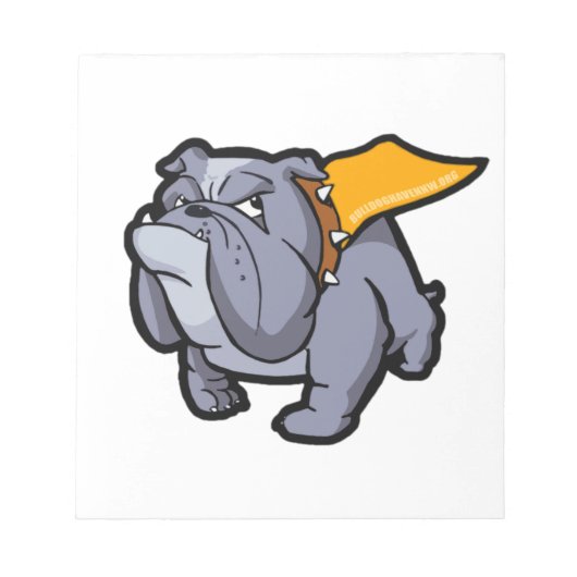 Superbullie (van Bulldog Haven NW) Notitieblok (Voorkant)