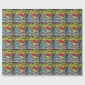 Superbunny Graffiti Cadeaupapier (Vlak)