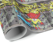 Superbunny Graffiti Cadeaupapier (Rol Hoek)