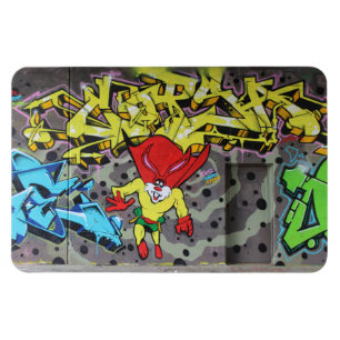 Superbunny Graffiti Magneet