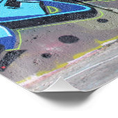 Superbunny Graffiti Poster (Hoek)