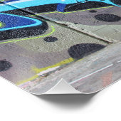 Superbunny Graffiti Poster (Hoek)