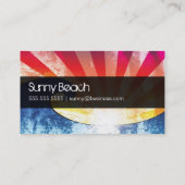 SuperCali Sunset- Marvel Visitekaartje (Achterkant)