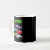 Supercar Cool Car Guy Srts Racing Fan Graphic Men Koffiemok (Voorkant links)