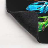 Supercar Cool Car Guy Srts Racing Fan Graphic Men  Muismat (Hoek)