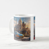 Supercar cool mooi klooster koffiemok (Voorkant links)